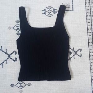 Aritzia sculpt knit tank